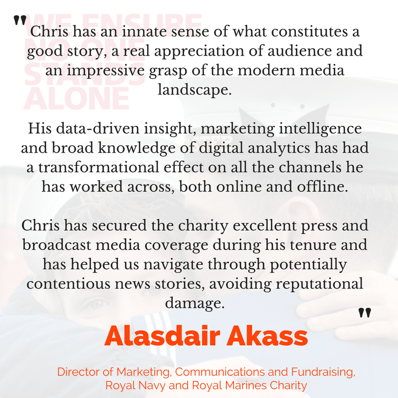 Alasdair Akass testimonial