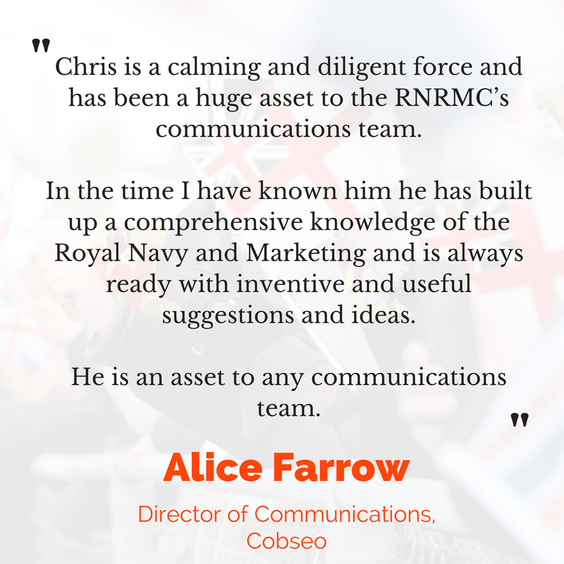 Alice Farrow testimonial